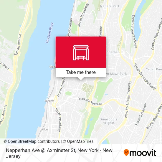 Nepperhan Ave @ Axminster St map