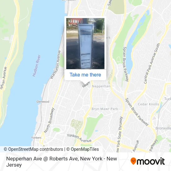 Nepperhan Ave @ Roberts Ave map