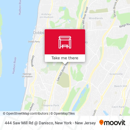 Mapa de 444 Saw Mill Rd @ Danisco
