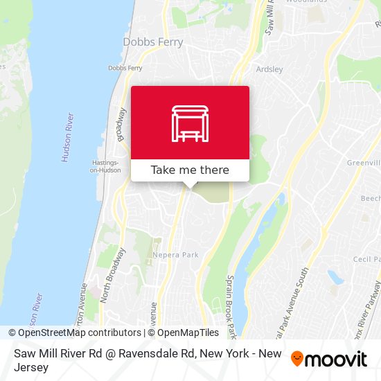 Mapa de Saw Mill River Rd @ Ravensdale Rd