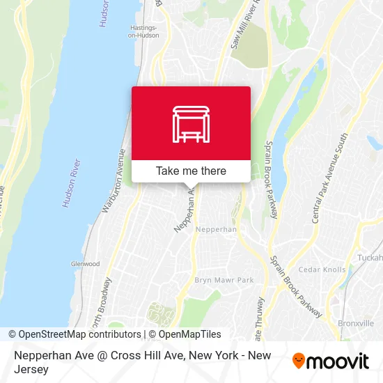 Nepperhan Ave @ Cross Hill Ave map