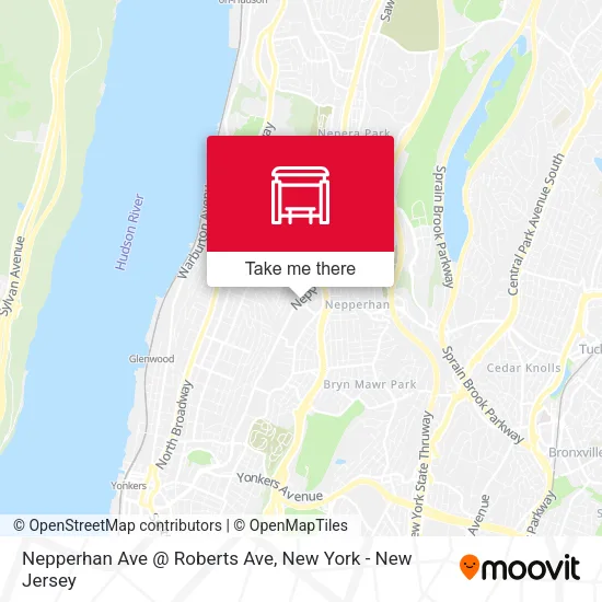 Mapa de Nepperhan Ave @ Roberts Ave