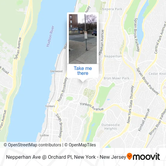 Nepperhan Ave @ Orchard Pl map