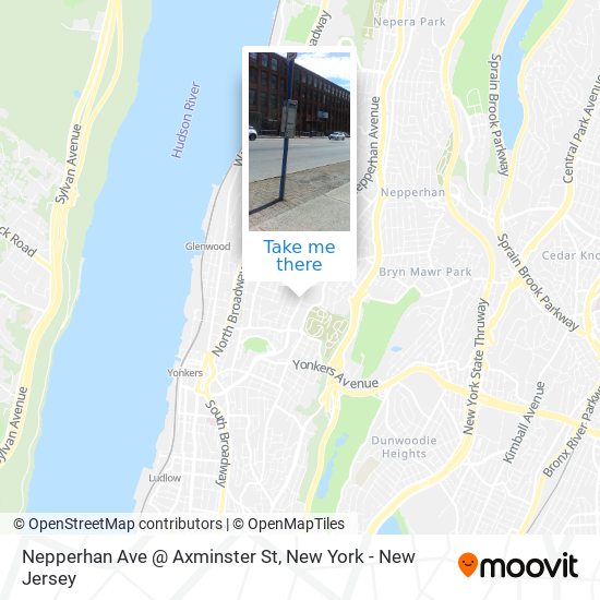 Mapa de Nepperhan Ave @ Axminster St