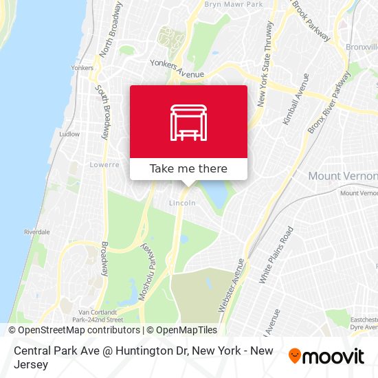 Mapa de Central Park Ave @ Huntington Dr