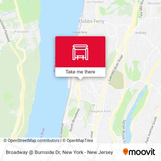 Broadway @ Burnside Dr map