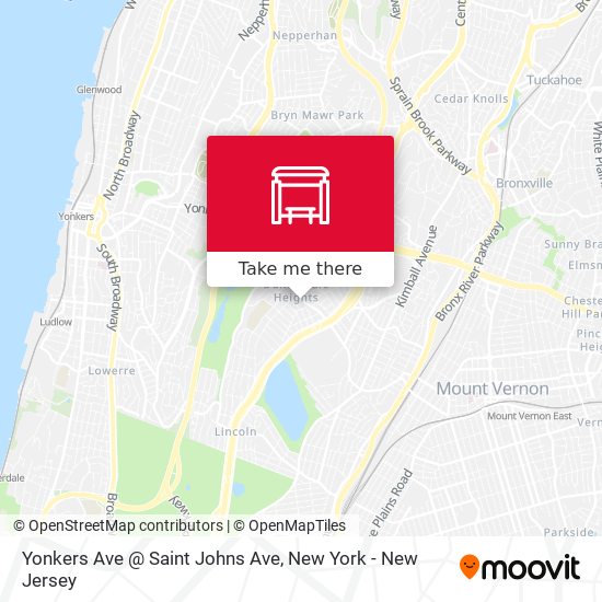 Yonkers Ave @ Saint Johns Ave map