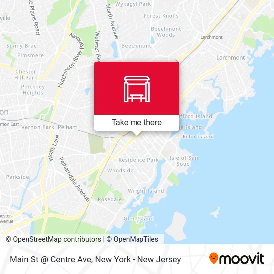 Mapa de Main St @ Centre Ave