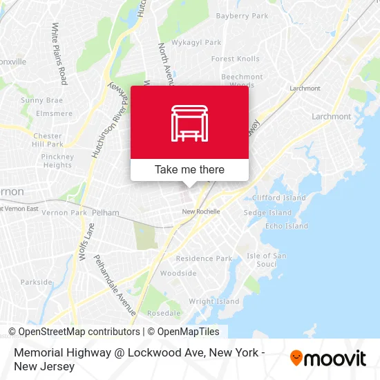 Memorial Highway @ Lockwood Ave map