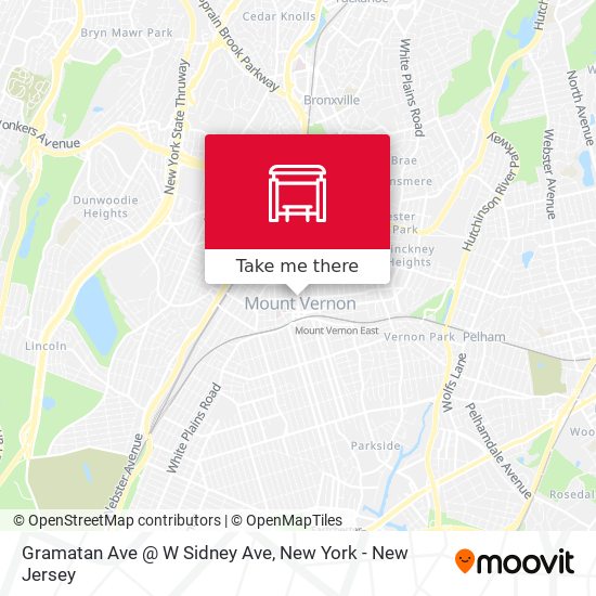 Gramatan Ave @ W Sidney Ave map