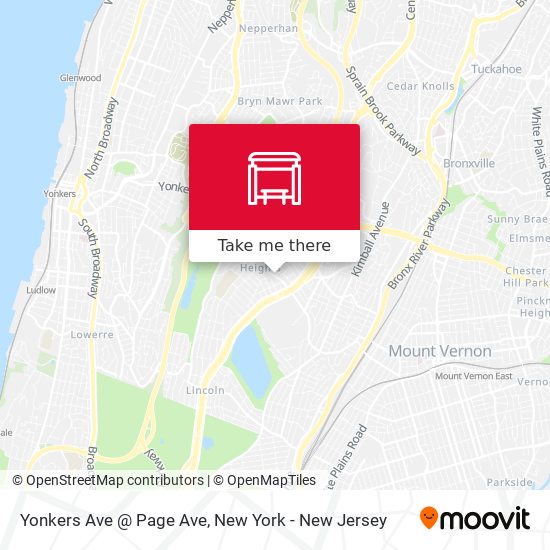 Mapa de Yonkers Ave @ Page Ave