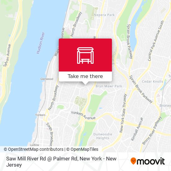 Mapa de Saw Mill River Rd @ Palmer Rd
