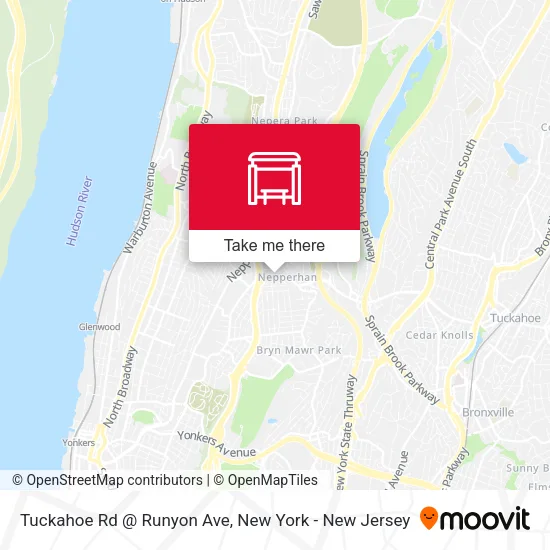 Tuckahoe Rd @ Runyon Ave map