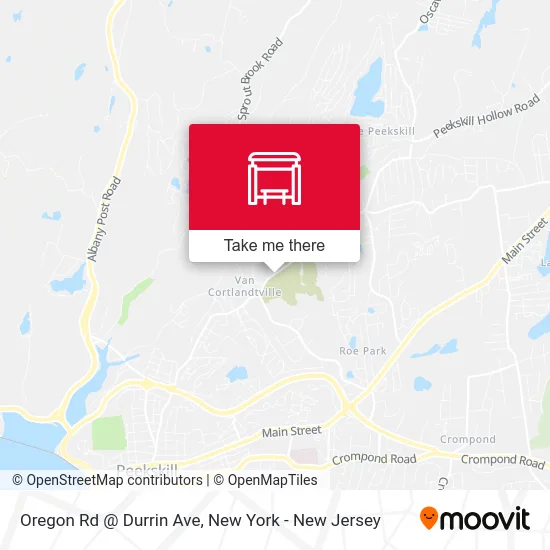 Oregon Rd @ Durrin Ave map