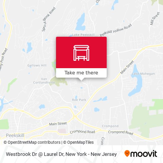 Mapa de Westbrook Dr @ Laurel Dr