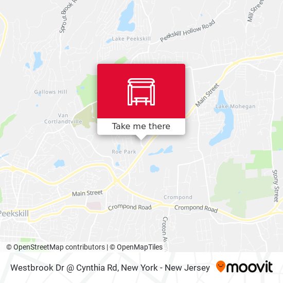 Mapa de Westbrook Dr @ Cynthia Rd