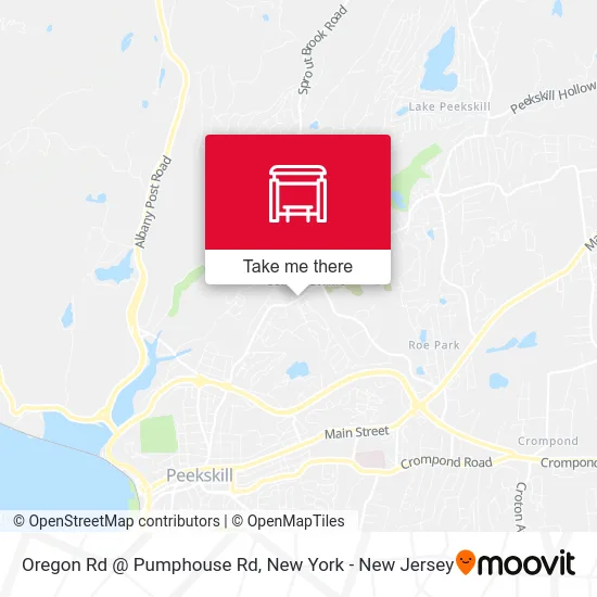 Oregon Rd @ Pumphouse Rd map