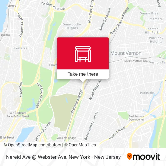 Nereid Ave @ Webster Ave map