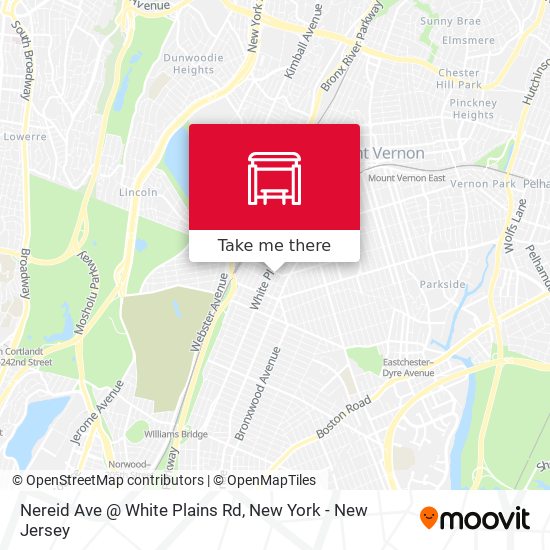 Nereid Ave @ White Plains Rd map