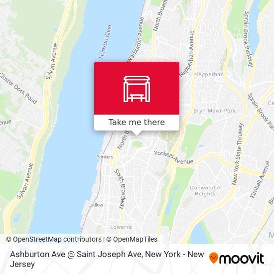 Mapa de Ashburton Ave @ Saint Joseph Ave