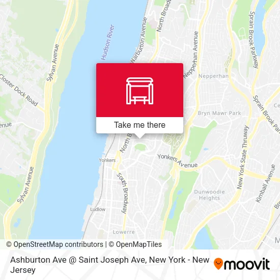 Mapa de Ashburton Ave @ Saint Joseph Ave