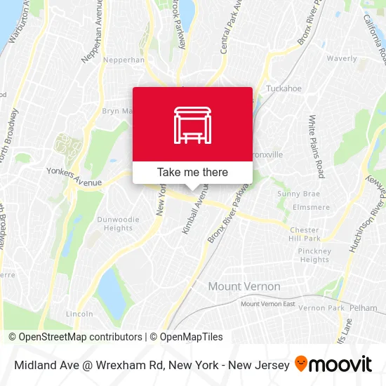 Midland Ave @ Wrexham Rd map