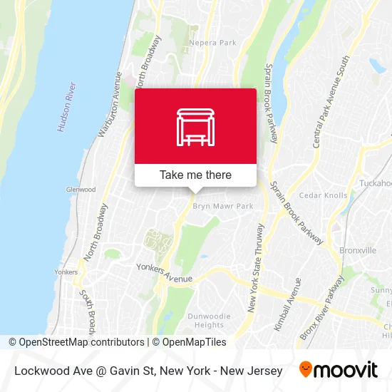 Lockwood Ave @ Gavin St map