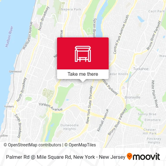 Palmer Rd @ Mile Square Rd map