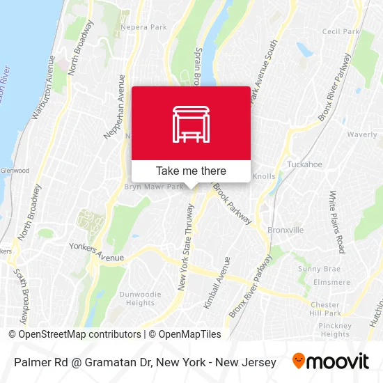 Palmer Rd @ Gramatan Dr map