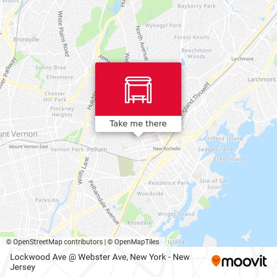 Mapa de Lockwood Ave @ Webster Ave