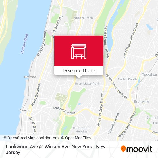 Mapa de Lockwood Ave @ Wickes Ave