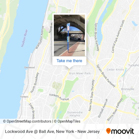 Mapa de Lockwood Ave @ Ball Ave