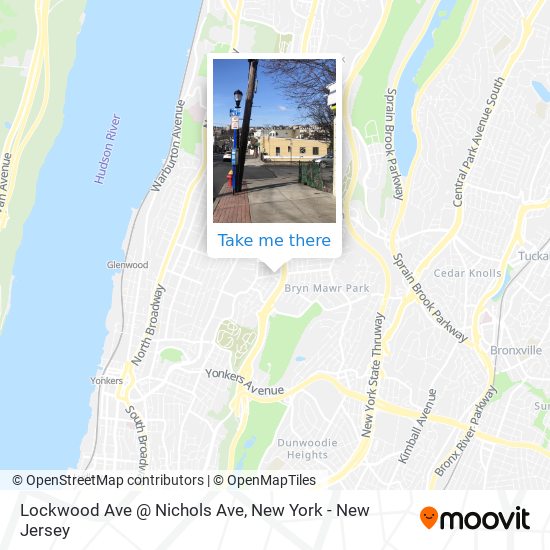 Mapa de Lockwood Ave @ Nichols Ave