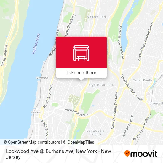 Lockwood Ave @ Burhans Ave map