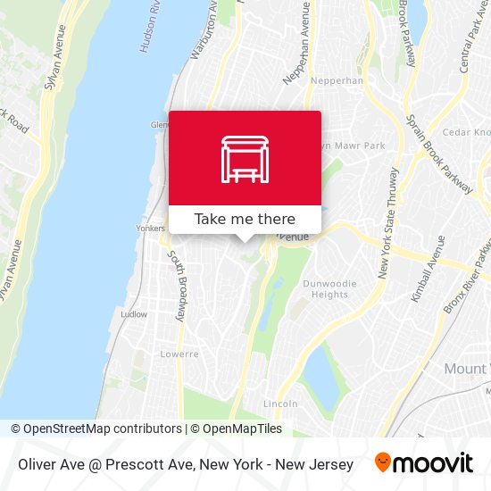Mapa de Oliver Ave @ Prescott Ave