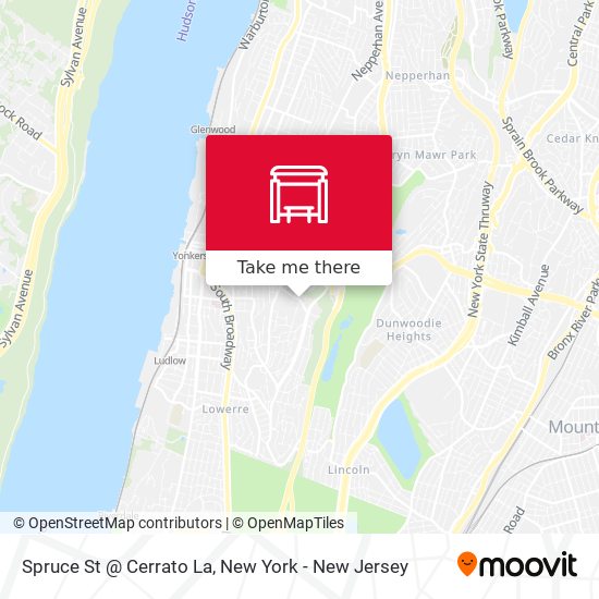 Mapa de Spruce St @ Cerrato La