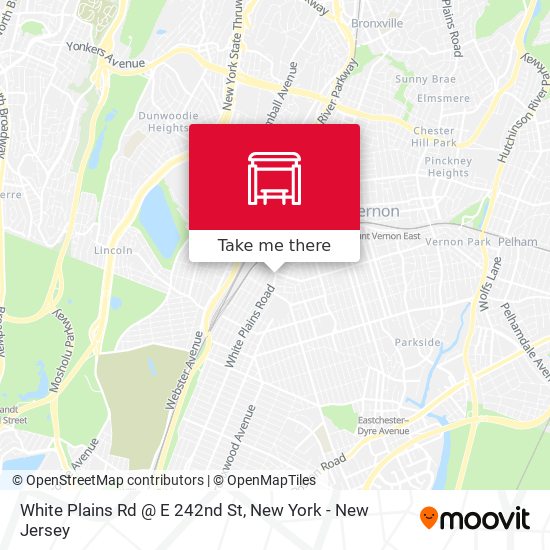 Mapa de White Plains Rd @ E 242nd St