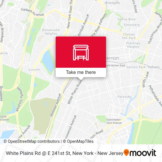 White Plains Rd @ E 241st St map