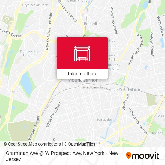 Gramatan Ave @ W Prospect Ave map