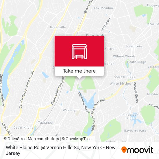 White Plains Rd @ Vernon Hills Sc map