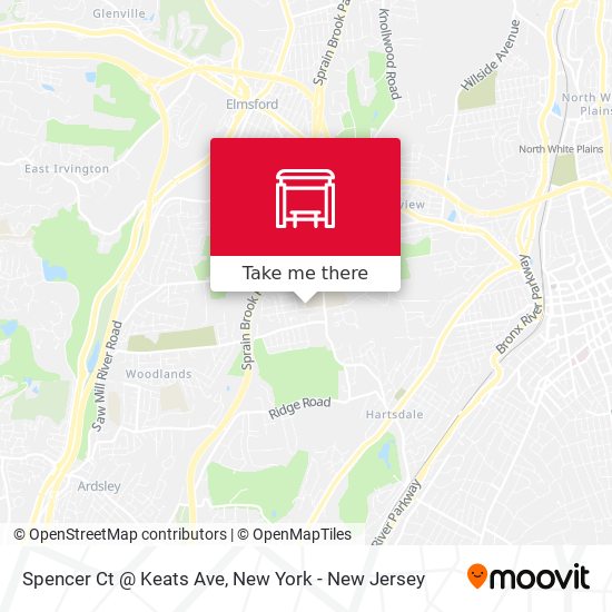 Mapa de Spencer Ct @ Keats Ave