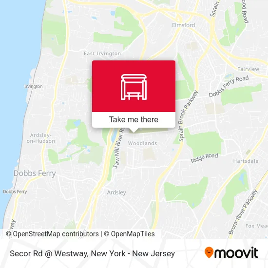 Secor Rd @ Westway map