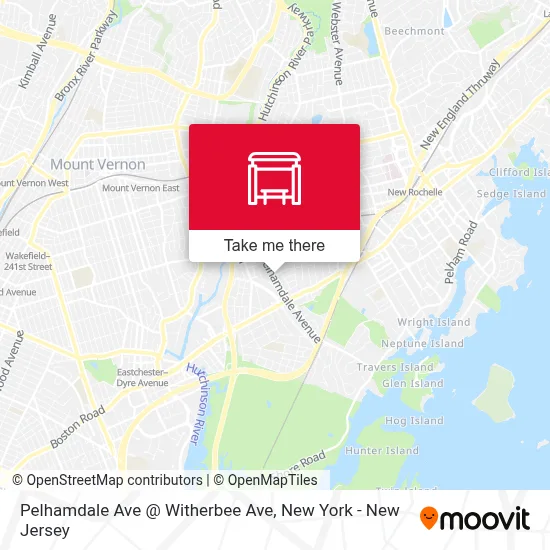 Pelhamdale Ave @ Witherbee Ave map