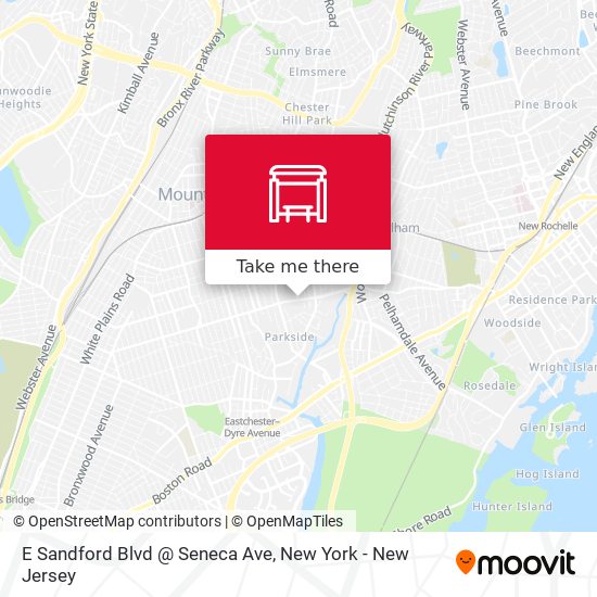 E Sandford Blvd @ Seneca Ave map