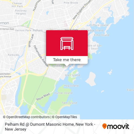 Pelham Rd @ Dumont Masonic Home map