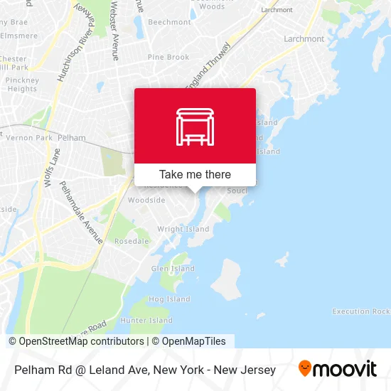 Pelham Rd @ Leland Ave map