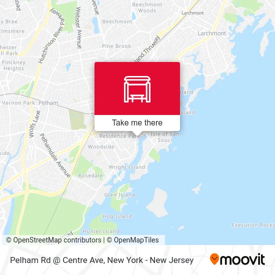 Pelham Rd @ Centre Ave map