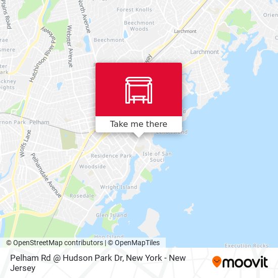 Pelham Rd @ Hudson Park Dr map