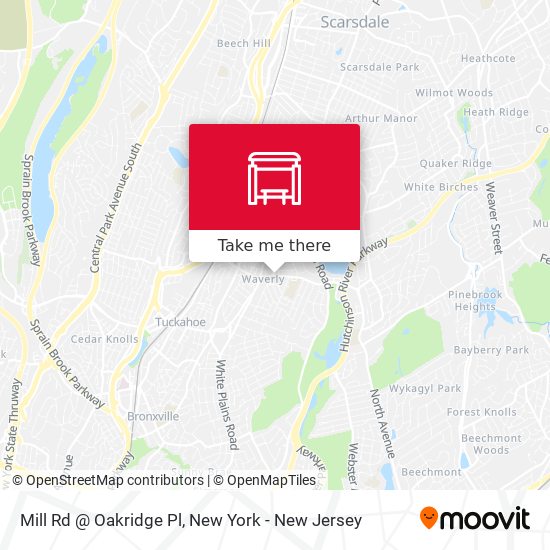 Mapa de Mill Rd @ Oakridge Pl