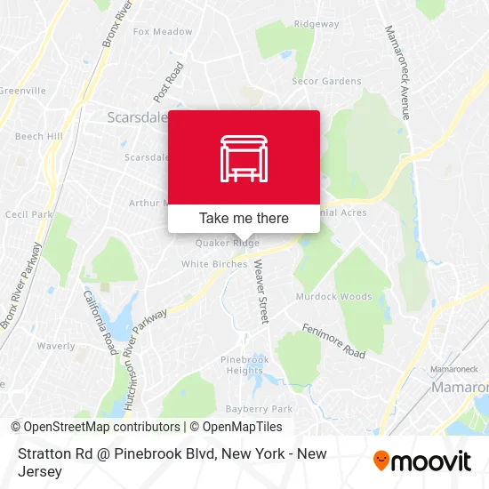 Stratton Rd @ Pinebrook Blvd map